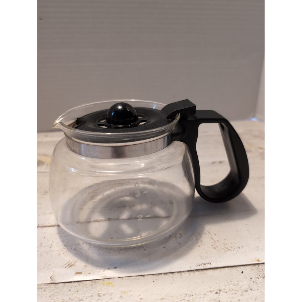 Mr. Coffee Coffee Maker 4 Cup Glass Carafe with Drip Hole